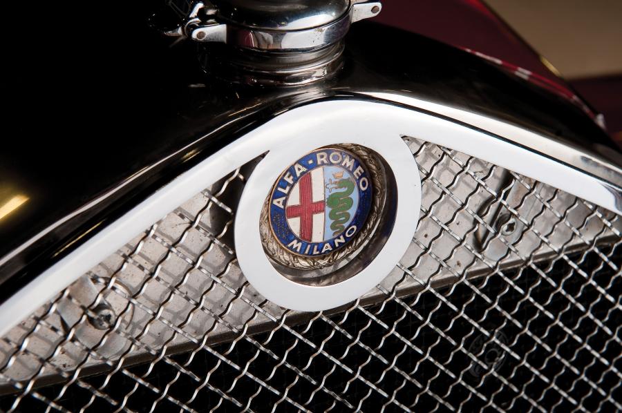 Логотип Alfa Romeo 6C 1750 GS Parigi 1929 года  (фото 26 из 46)